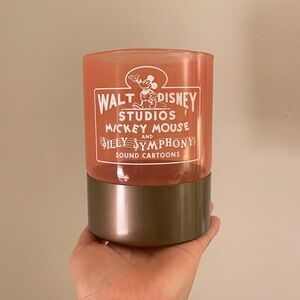 Disney Mickey Silly Symphony Glass Pencil Holder